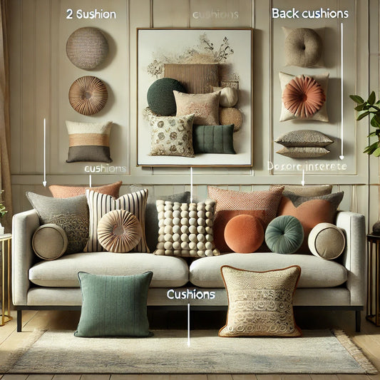 How Many And What Size Cushions On 2 Seater Sofa