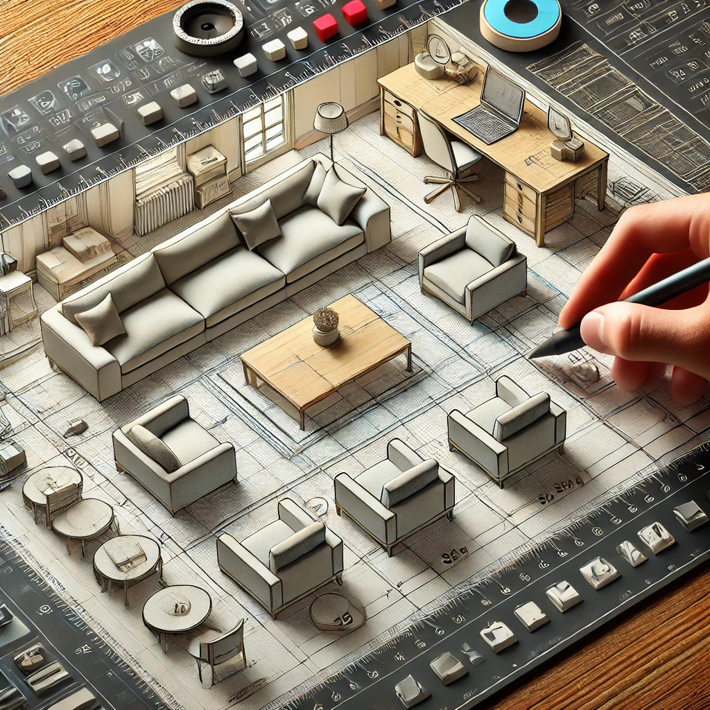 How To Put Sofa And Chairs In Autocad