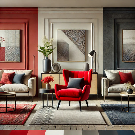 What Color Sofa Goes With A Red Chair