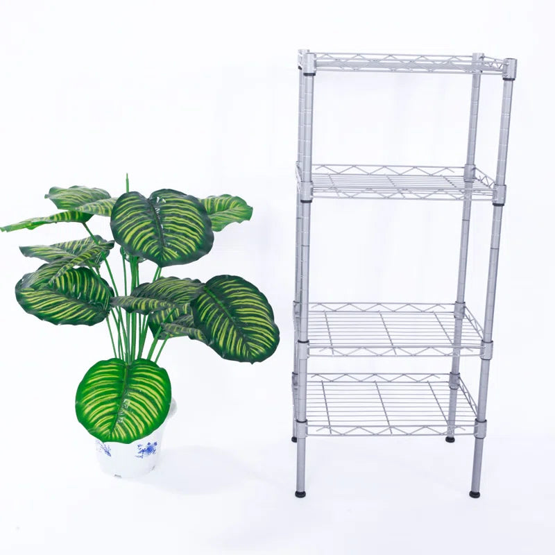 Kitchen Rack: 13.8'' W Metal Shelving Unit