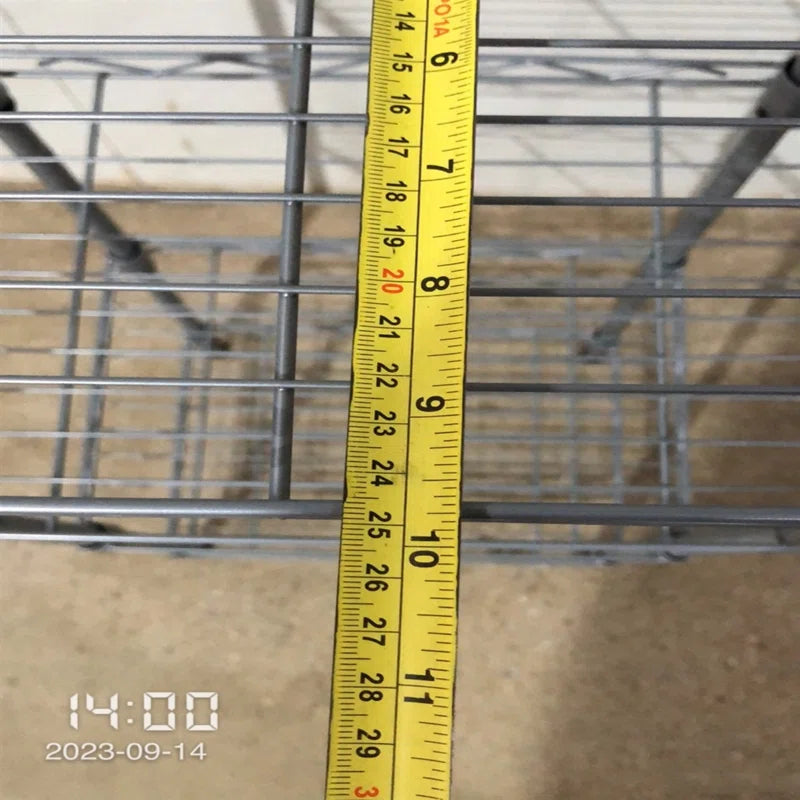 Kitchen Rack: 13.8'' W Metal Shelving Unit
