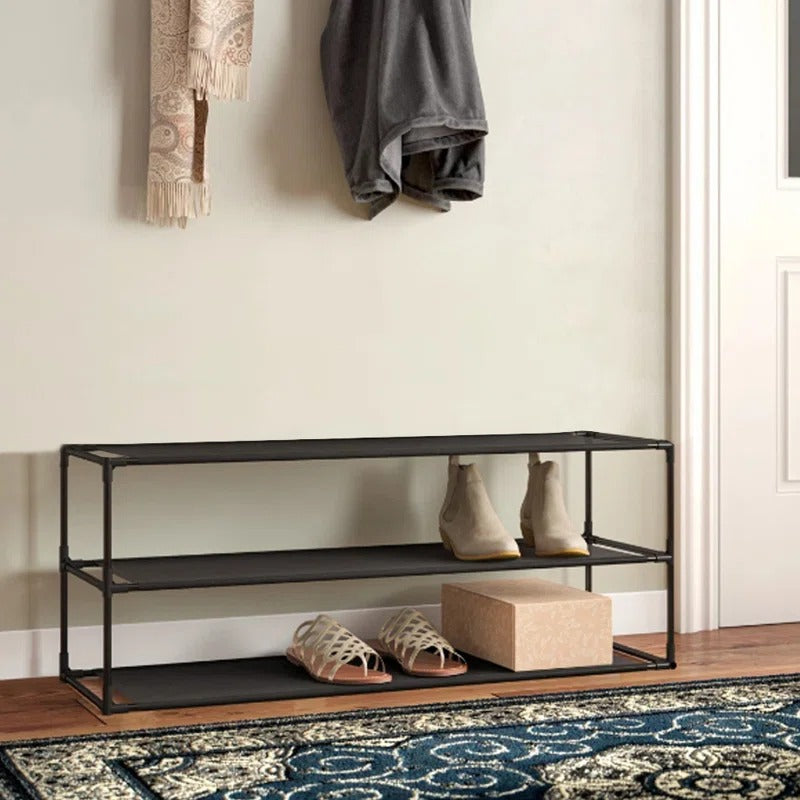 Shoe Rack: 15 Pair Stackable Shoe Rack