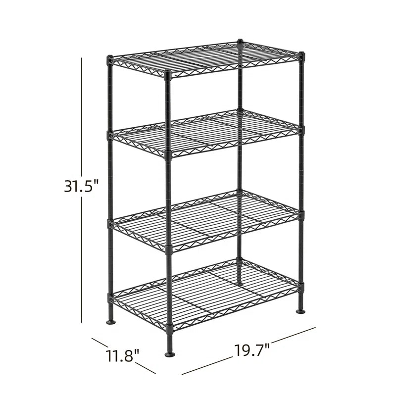 Kitchen Rack: 19.7'' W Steel Standard Rack