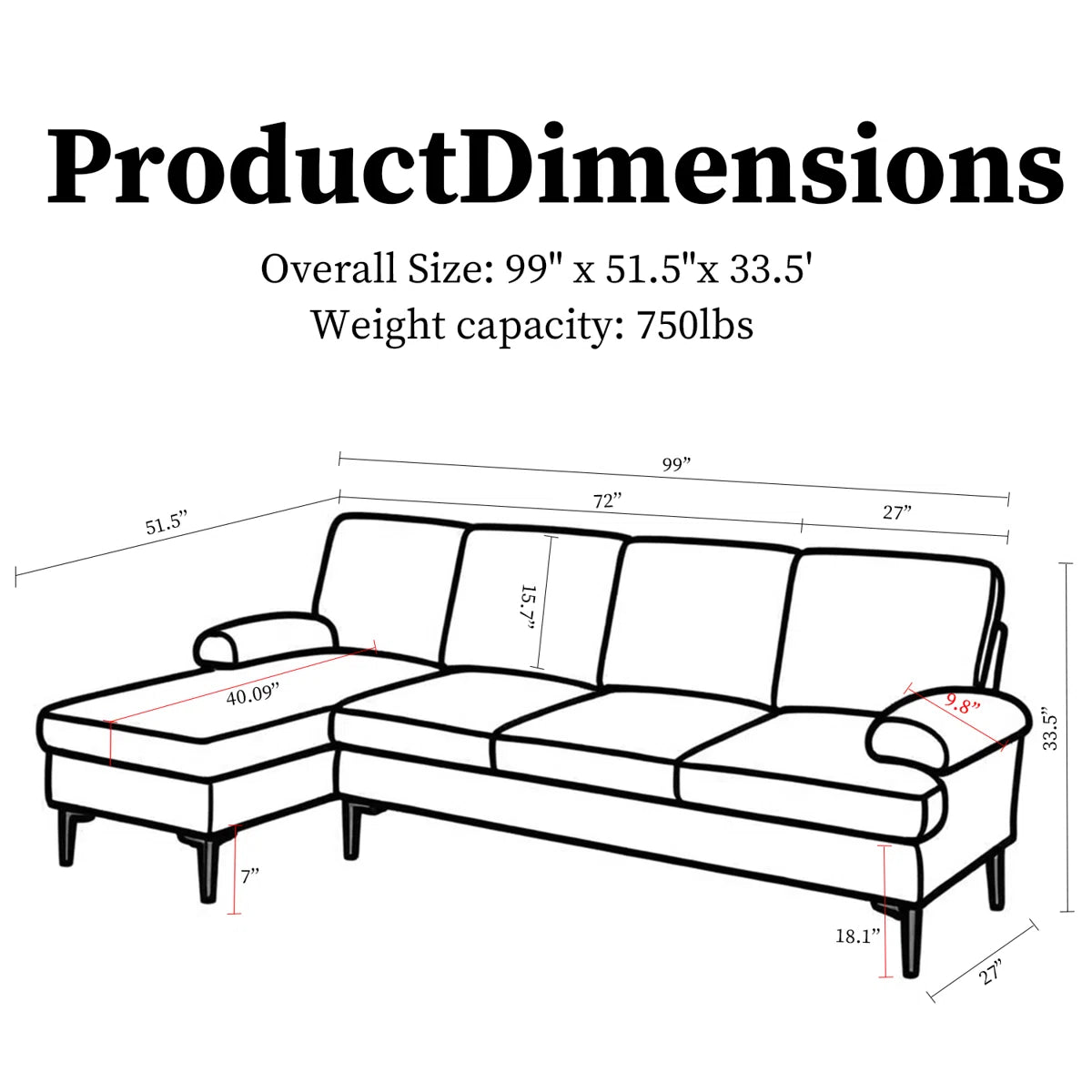 7 Seater Sofa Set: 2-Piece Fluffy Fabric Sofa Set for Cozy and Modern