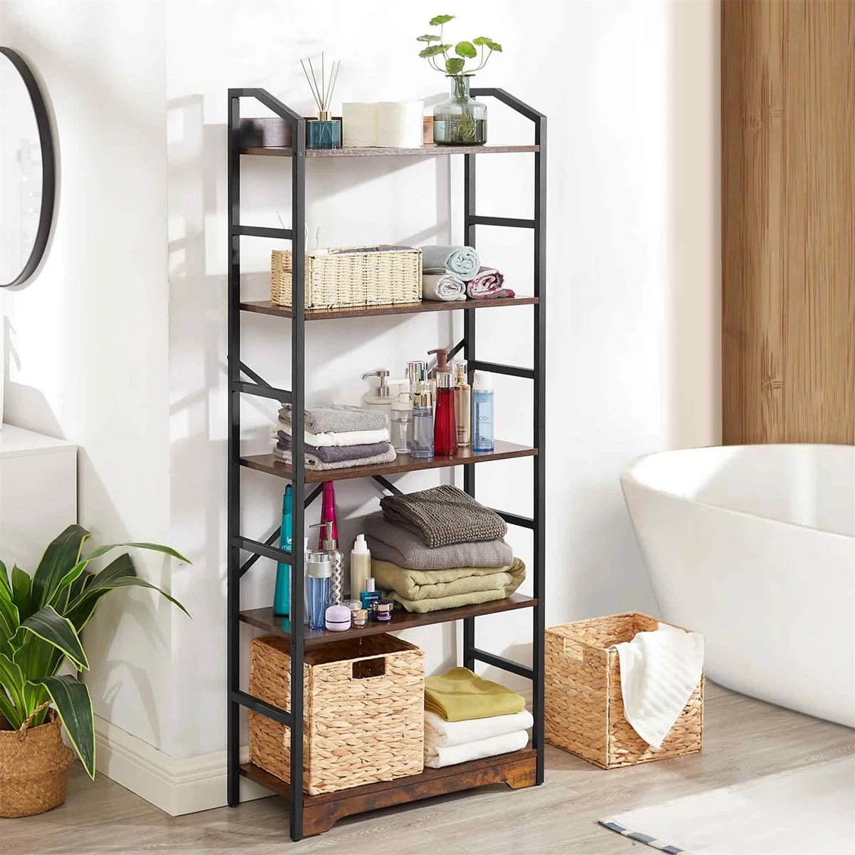 Kitchen Rack: 25.12'' Metal Standard Baker's Rack
