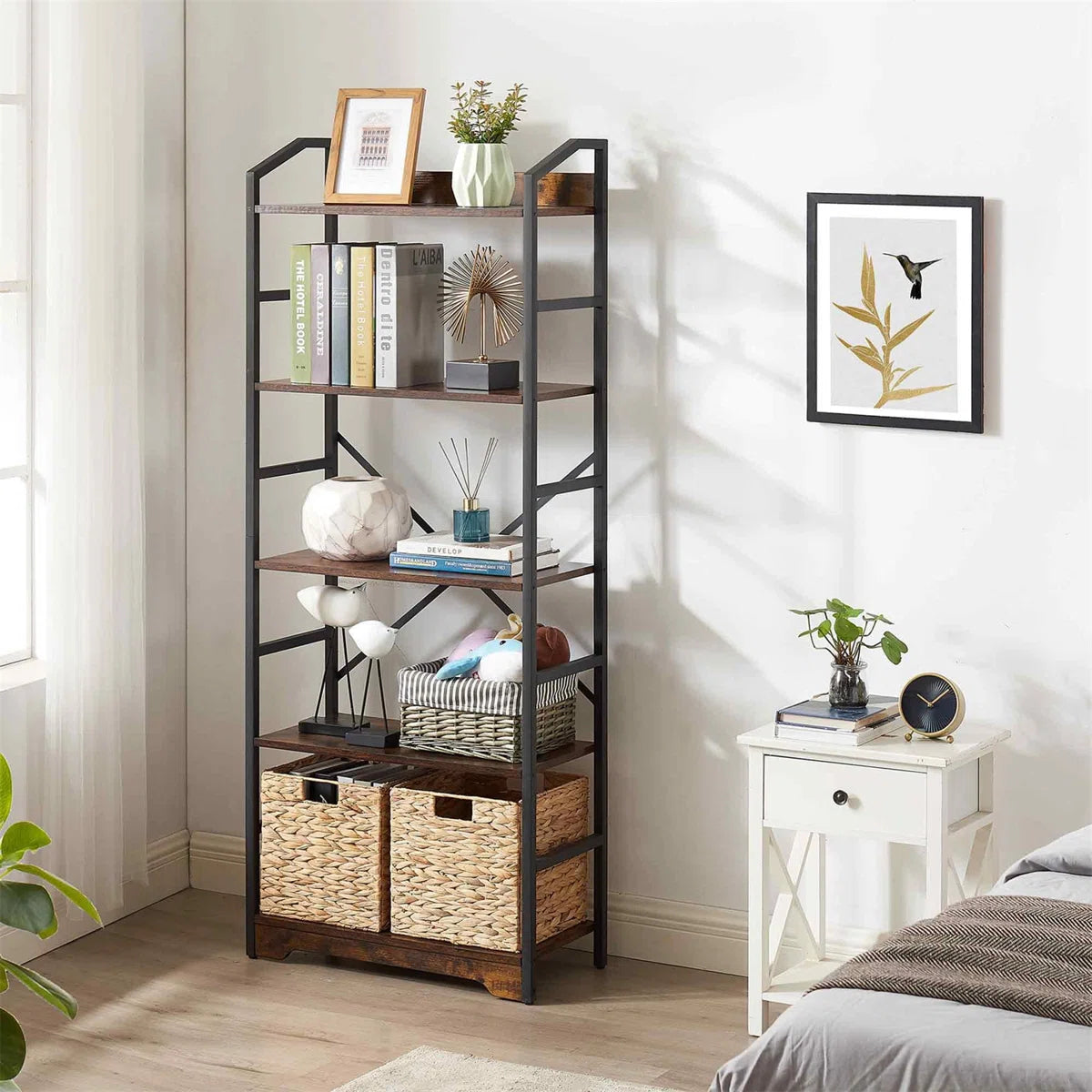 Kitchen Rack: 25.12'' Metal Standard Baker's Rack