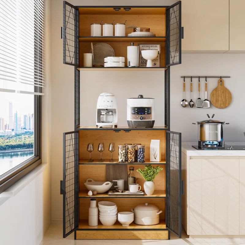 Kitchen Rack: 29.53'' Steel Standard Baker's Rack with Microwave Compatibility