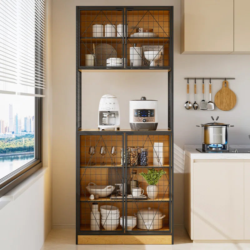 Kitchen Rack: 29.53'' Steel Standard Baker's Rack with Microwave Compatibility