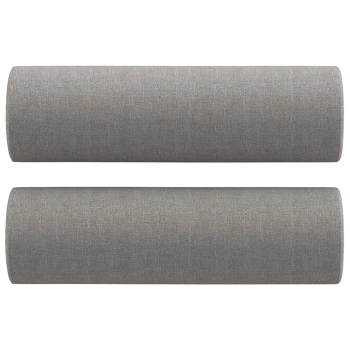 3 Seater Sofa: 3-Seater Sofa with Pillows & Cushions 82.7" Fabric
