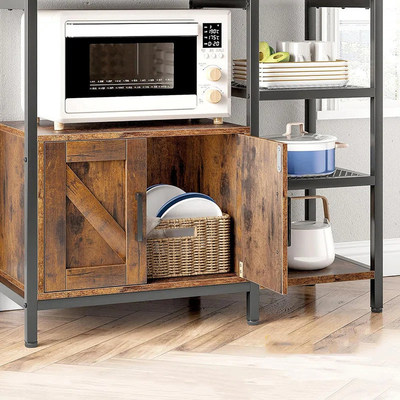 Kitchen Rack: 30'' Metal Baker's Rack with Microwave Compatibility