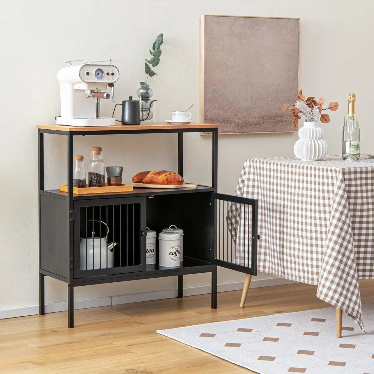 Kitchen Rack: 31.5'' Iron Standard Baker's Rack