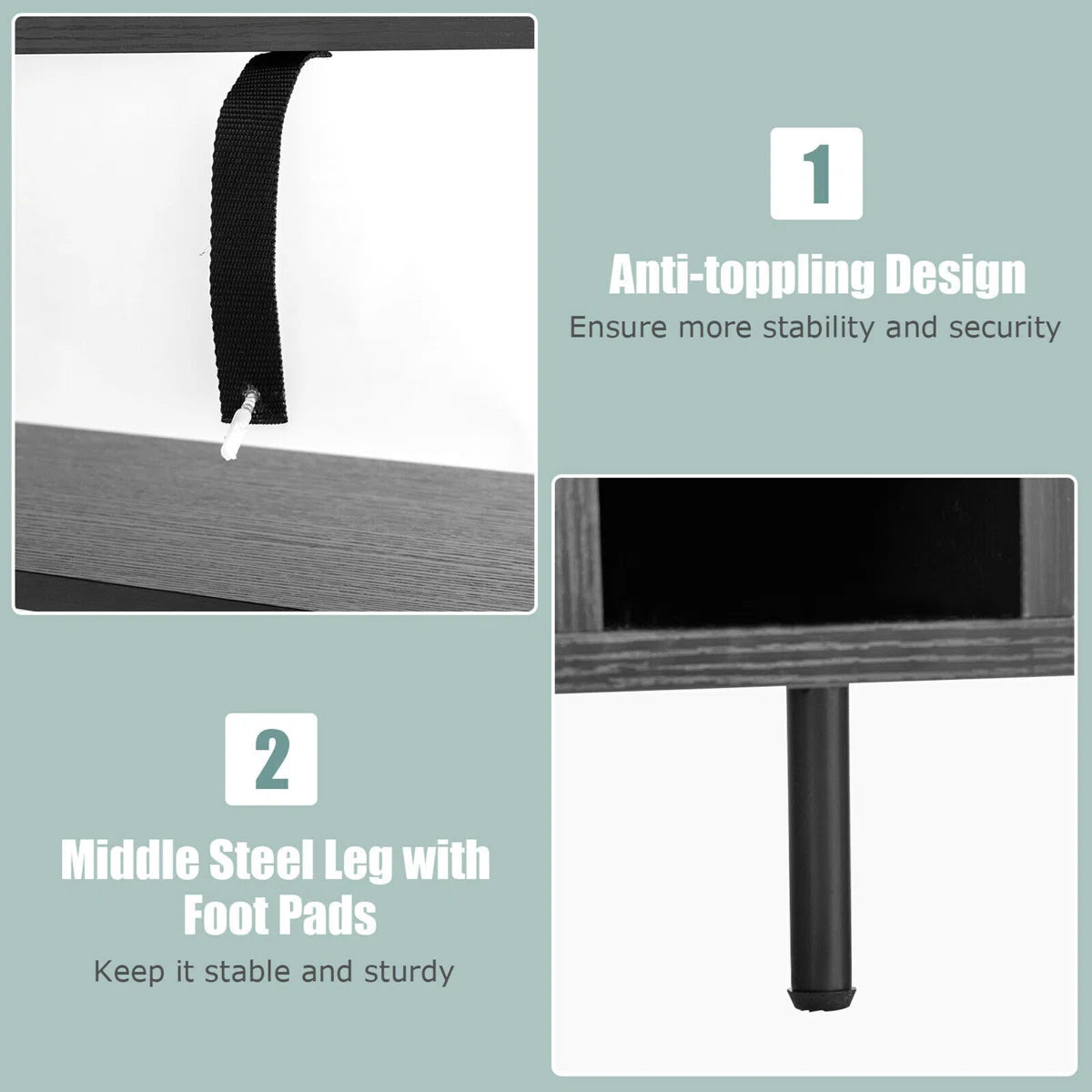 Kitchen Rack: 31'' Steel Standard Baker's Rack with Microwave Compatibility