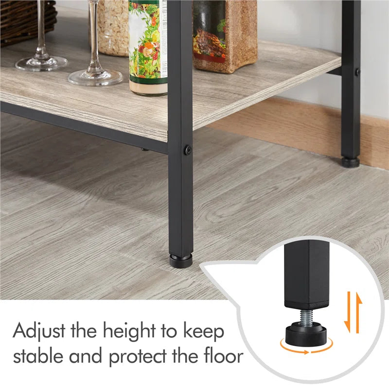 Kitchen Rack: 33'' Steel Standard Rack
