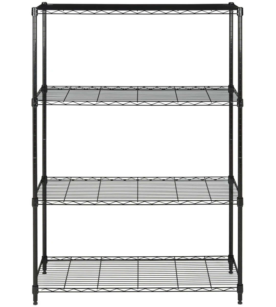 Kitchen Rack: 35'' W Plastic Height -Adjustable Shelving Unit