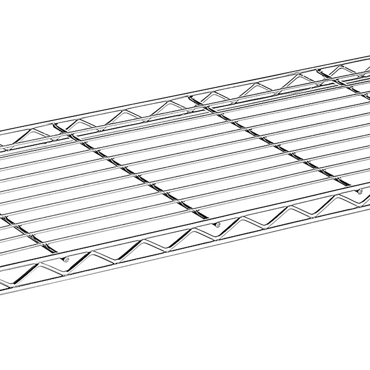 Kitchen Rack: 36.25'' Chrome Standard Baker's Rack