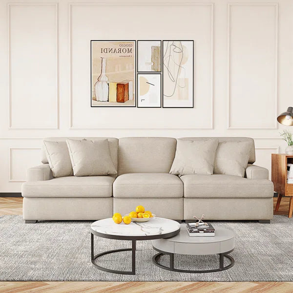3 Seat Sofa with Removable Back, Couch, Couches, Sofas