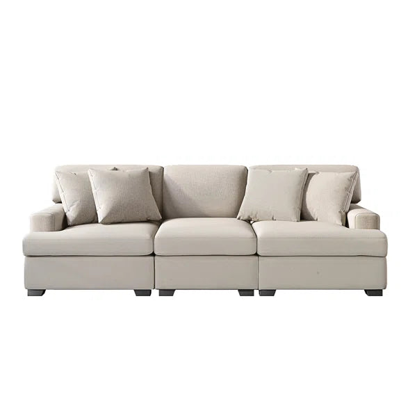 3 Seat Sofa with Removable Back, Couch, Couches, Sofas