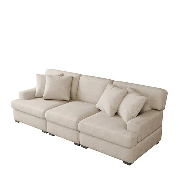 3 Seat Sofa with Removable Back, Couch, Couches, Sofas
