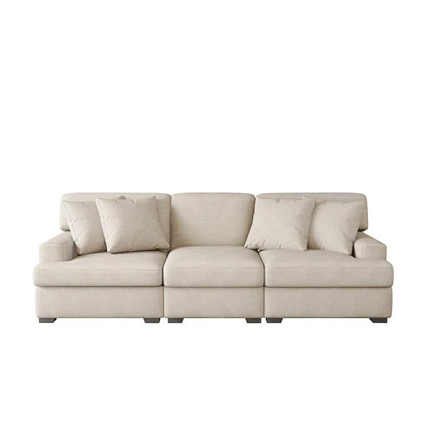3 Seat Sofa with Removable Back, Couch, Couches, Sofas