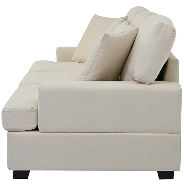 3 Seat Sofa with Removable Back, Couch, Couches, Sofas