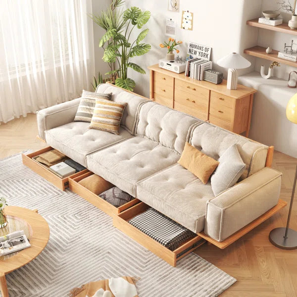 3 Seater Sofa: 104.3'' Upholstered Sofa