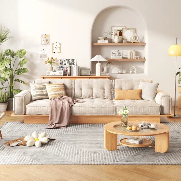 3 Seater Sofa: 104.3'' Upholstered Sofa