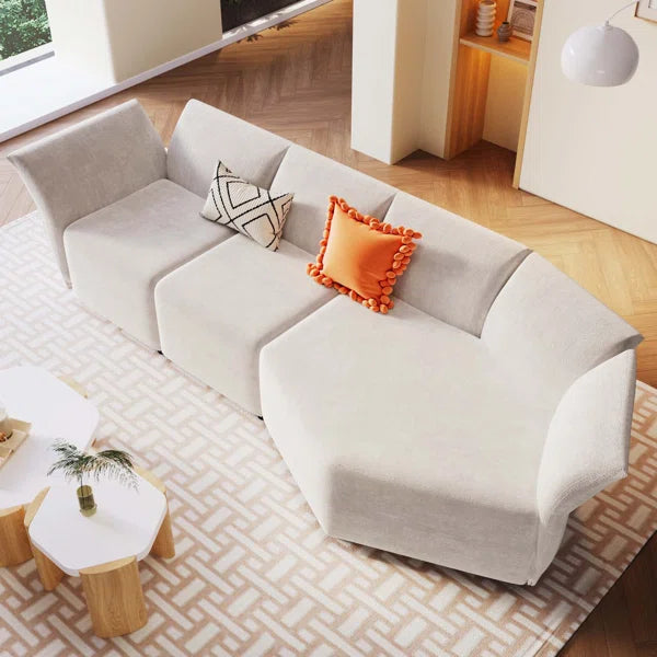 3 Seater Sofa: 106.3'' Upholstered Sofa