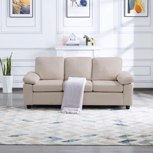 3 Seater Sofa: 73.6'' Upholstered Sofa