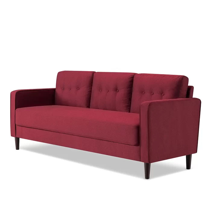3 Seater Sofa: 76.38'' Upholstered Sofa