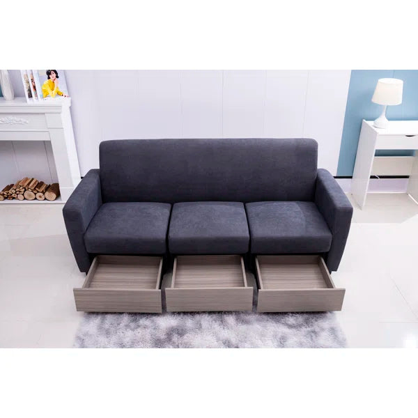 3 Seater Sofa: 77.95''Upholstered Sofa