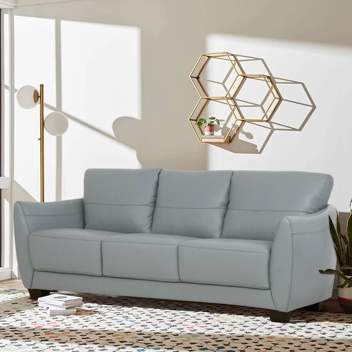 3 Seater Sofa: 79'' Leather Sofa