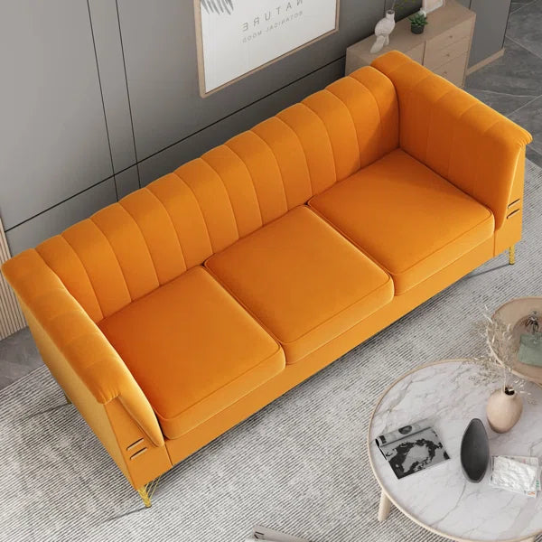 3 Seater Sofa: 83.5'' Upholstered Sofa
