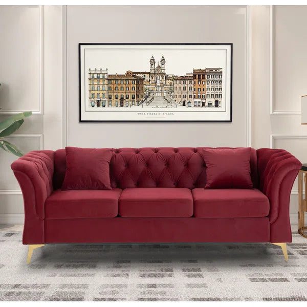 3 Seater Sofa: 83.91'' Upholstered Sofa