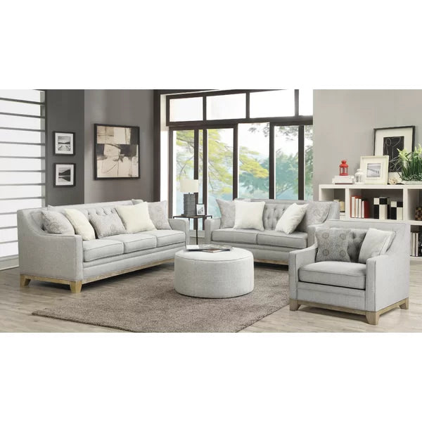 3 Seater Sofa: 90'' Upholstered Sofa