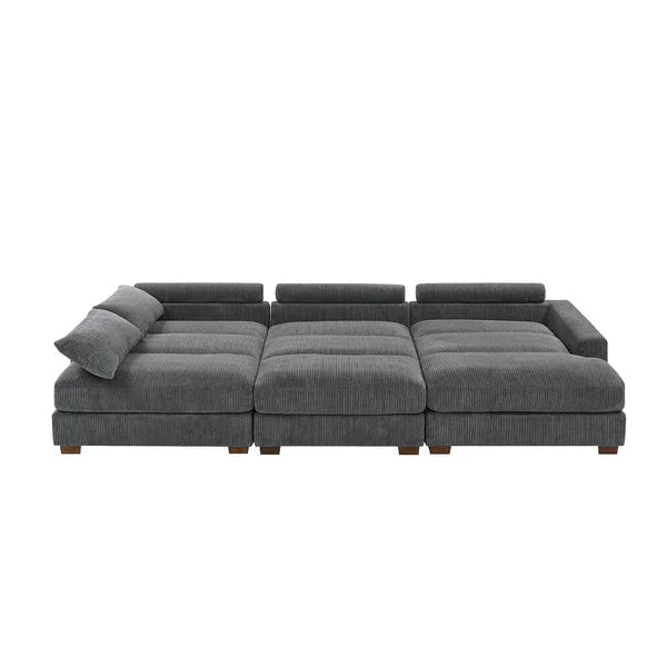 3 Seater Sofa: Antravian 127.5 Upholstered Sofa