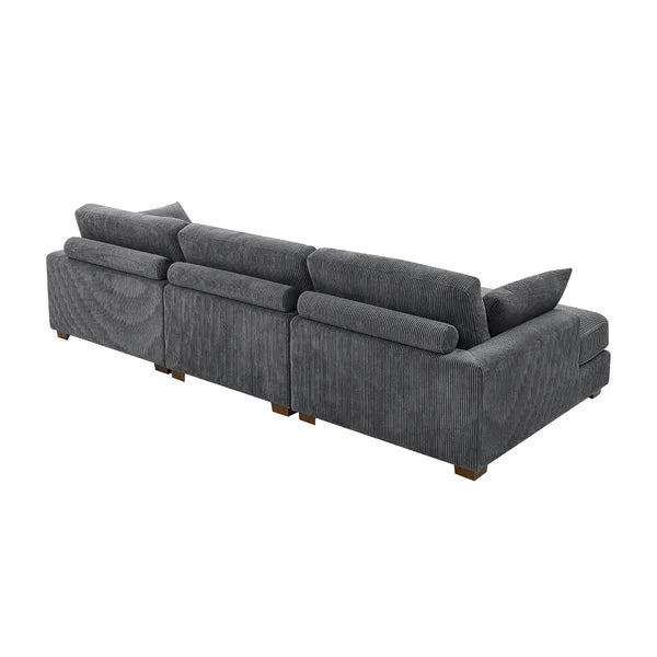 3 Seater Sofa: Antravian 127.5 Upholstered Sofa