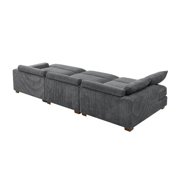 3 Seater Sofa: Antravian 127.5 Upholstered Sofa