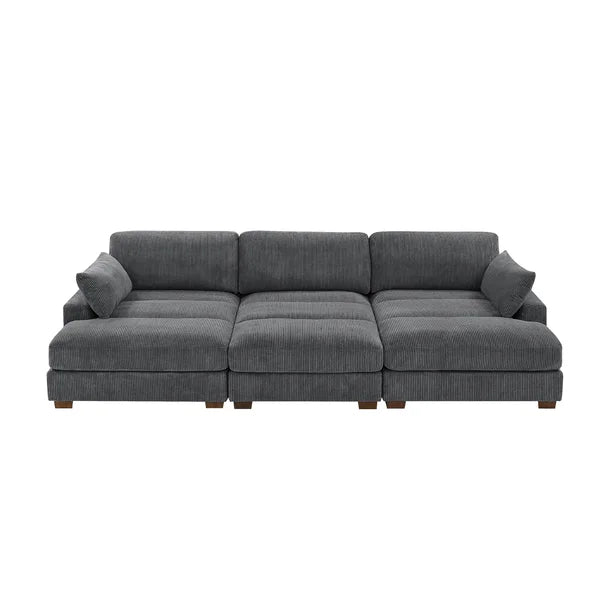 3 Seater Sofa: Antravian 127.5 Upholstered Sofa