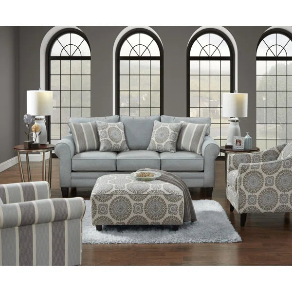 3 Seater Sofa: Aurora 88'' Upholstered Sofa