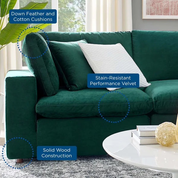 3 Seater Sofa: Commix 119'' Upholstered Sofa
