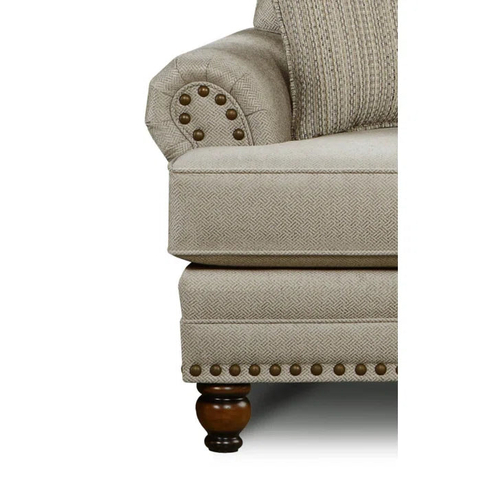 3 Seater Sofa: Freda 96'' Upholstered Sofa