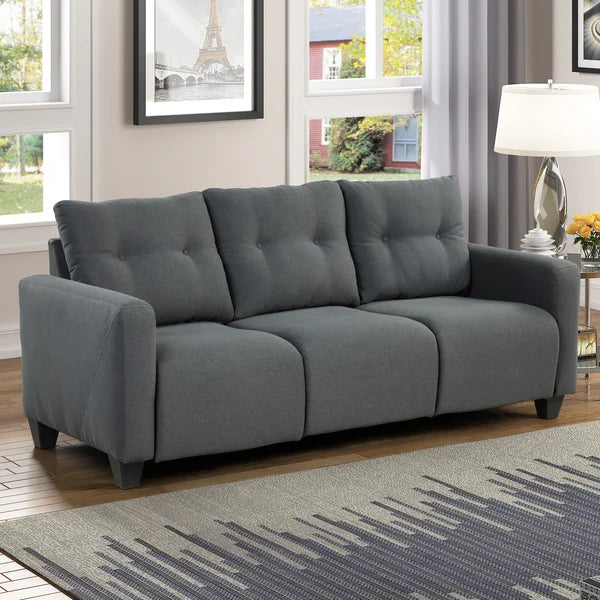 3 Seater Sofa: Glenarden 80.5'' Upholstered Sofa