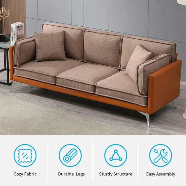 3 Seater Sofa: Graylon 81.1'' Upholstered Sofa
