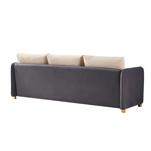 3 Seater Sofa: Hisaan 86'' Upholstered Sofa