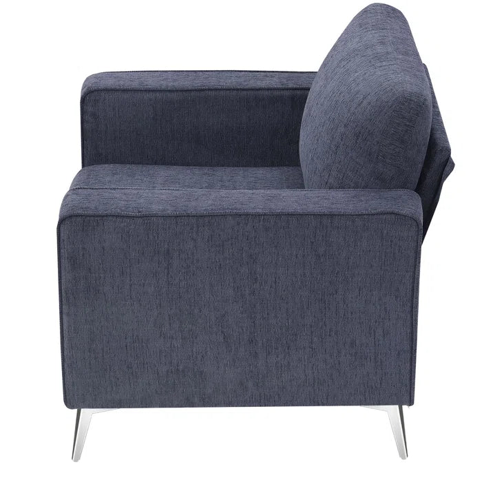 3 Seater Sofa: Modern 3-Piece Sofa Sets With Sturdy Metal Legs
