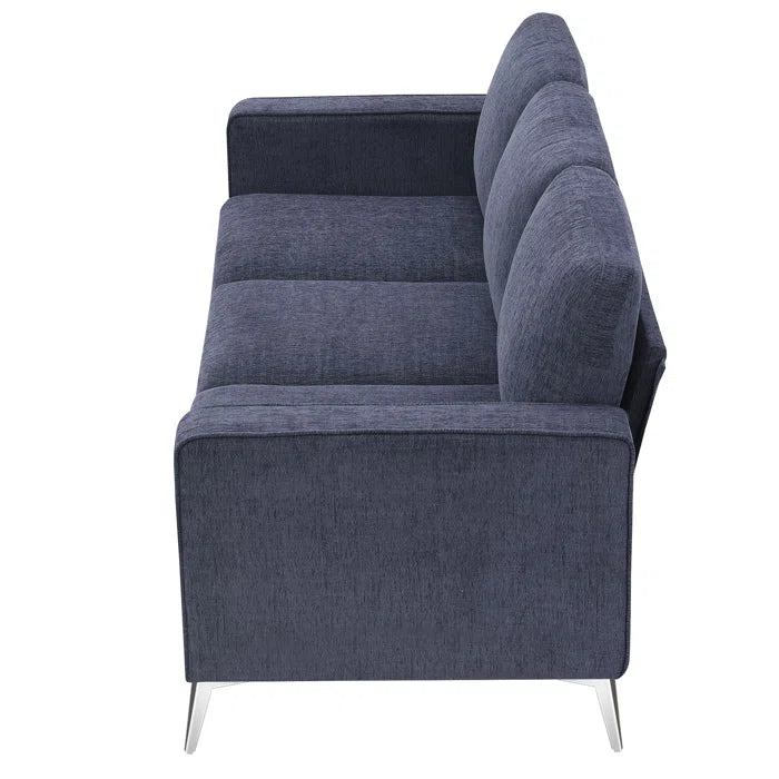 3 Seater Sofa: Modern 3-Piece Sofa Sets With Sturdy Metal Legs