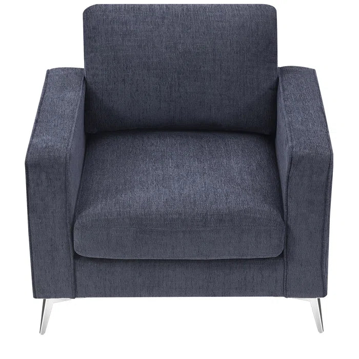 3 Seater Sofa: Modern 3-Piece Sofa Sets With Sturdy Metal Legs