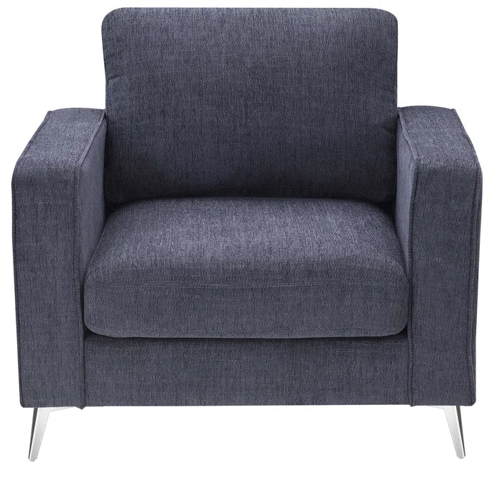 3 Seater Sofa: Modern 3-Piece Sofa Sets With Sturdy Metal Legs