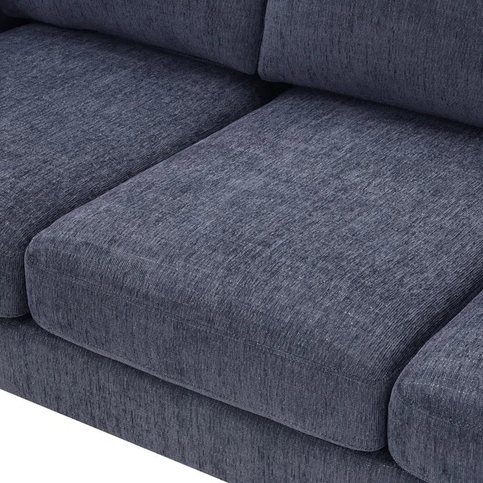 3 Seater Sofa: Modern 3-Piece Sofa Sets With Sturdy Metal Legs