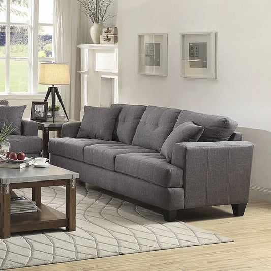 3 Seater Sofa: Sailesh 85.25'' Upholstered Sofa